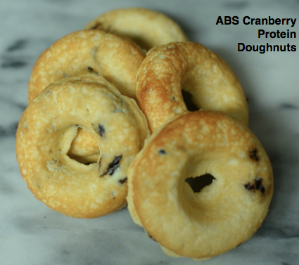 ABS Cranberry Protein Doughnuts