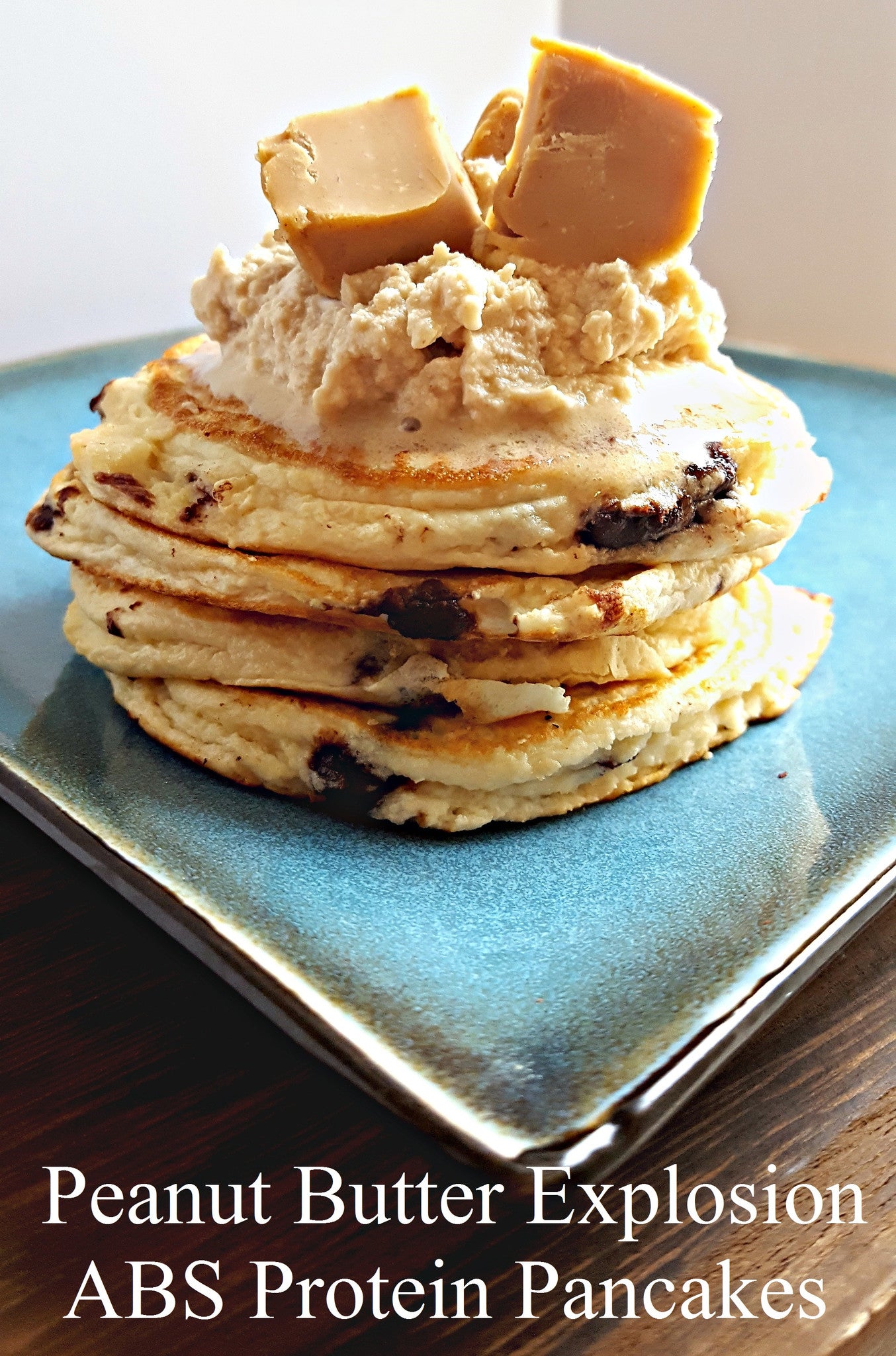 Peanut Butter Explosion ABS Protein Pancakes