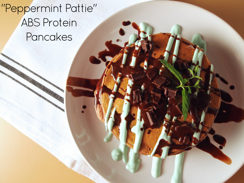 "Peppermint Pattie" ABS Protein Pancakes