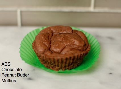 ABS Chocolate Peanut Butter Protein Muffins