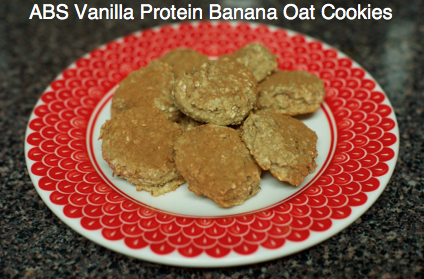 ABS Vanilla Protein Banana Oat Cookies