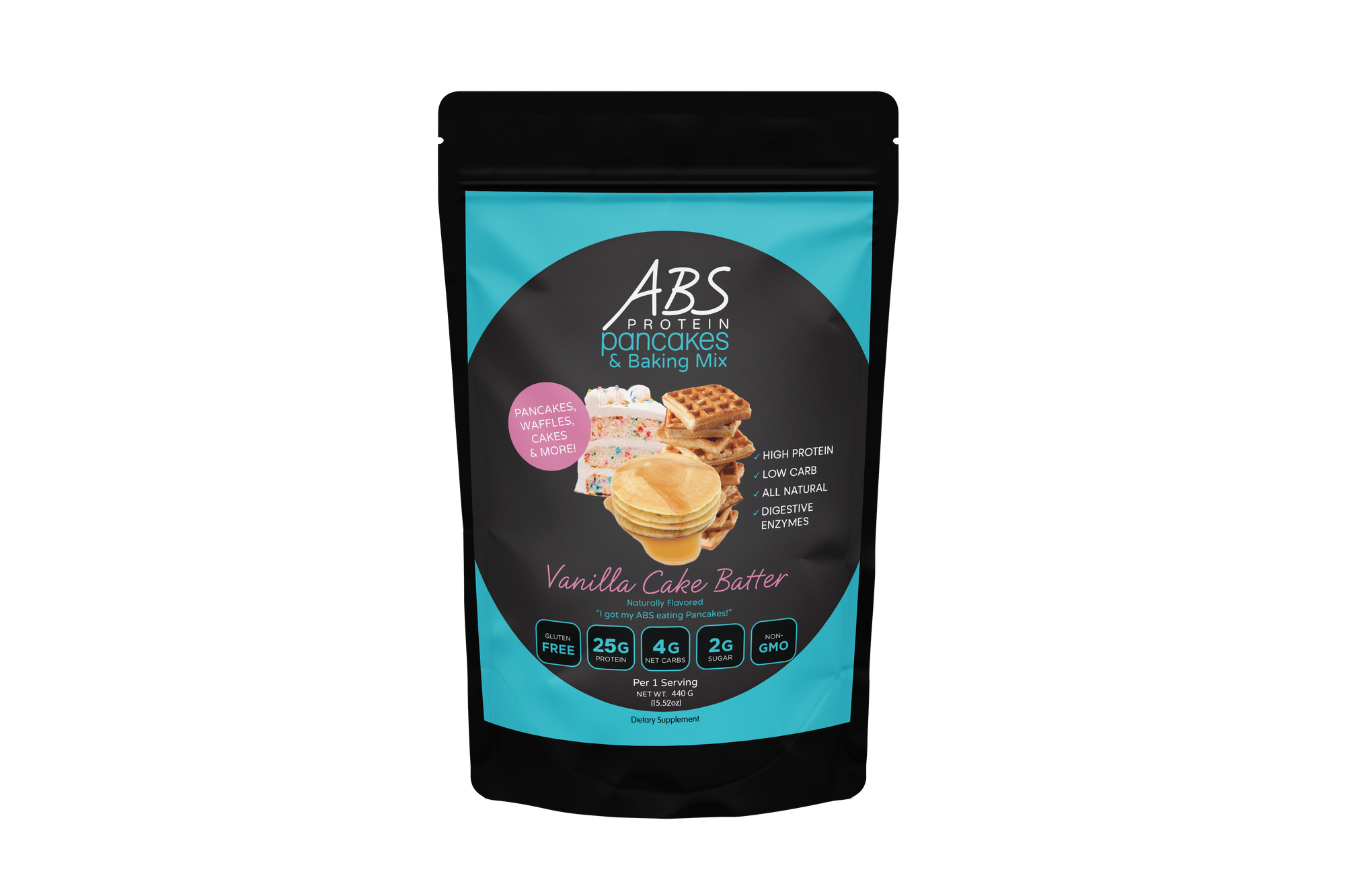 ABS Protein Pancakes and Supplements